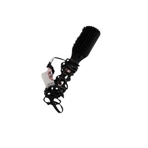 L'ange - Ceramic Hair Straightening Brush - Black & Rose Gold - Dual Voltage